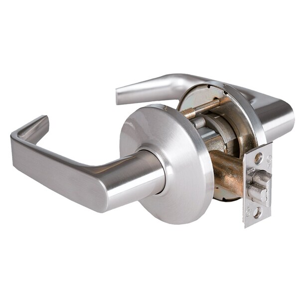Best Grade 1 Exit Cylindrical Lock, 15 Lever, D Rose, Non-Keyed, Satin Chrome Finish, 4-7/8-in ANSI Strik 9K30NX15DS3626 - main